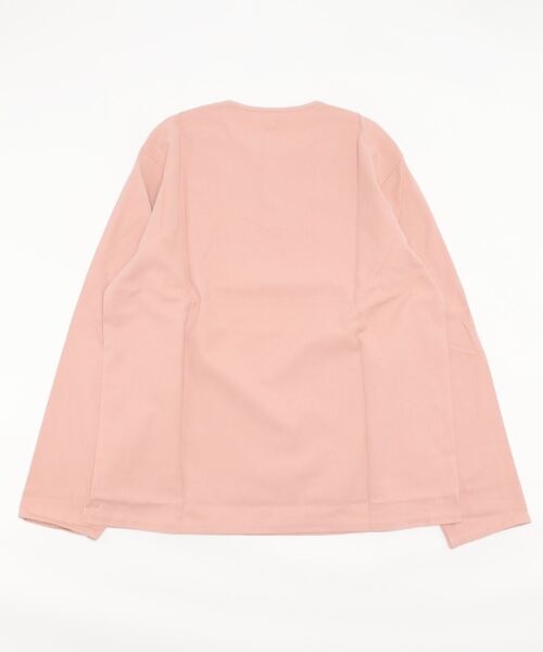「THING FABRICS」 長袖シャツ 1 ブラック メンズ_画像2