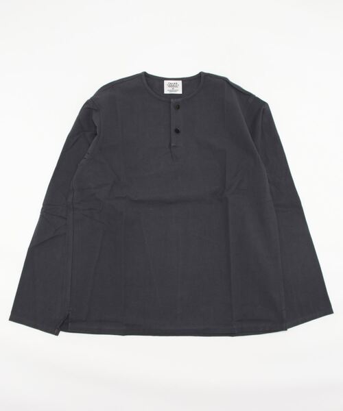 「THING FABRICS」 長袖シャツ 1 ブラック メンズ_画像3