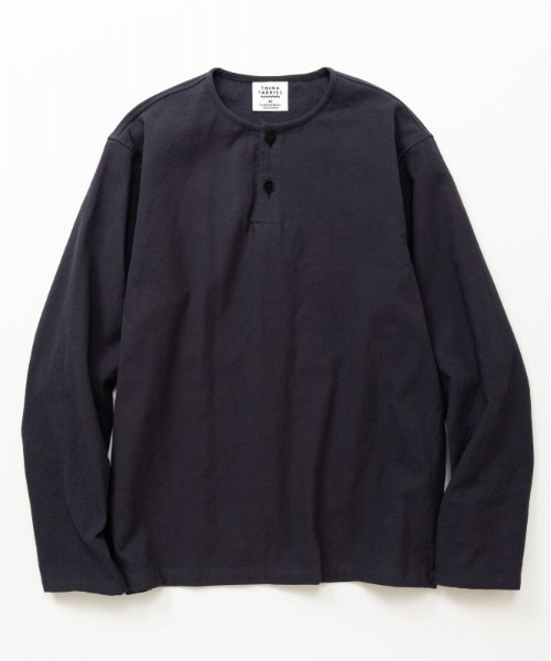 「THING FABRICS」 長袖シャツ 1 ブラック メンズ_画像5