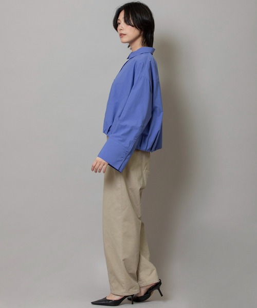 「Munich」 長袖シャツ FREE ホワイト レディース_画像9