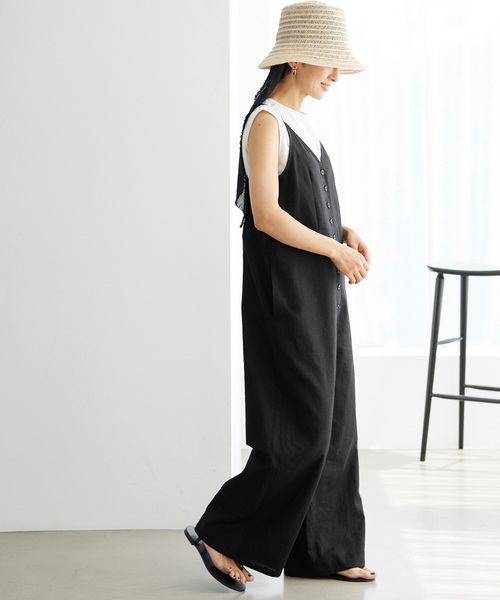 「JOURNAL STANDARD relume」 オーバーオール FREE ブルー レディースの画像