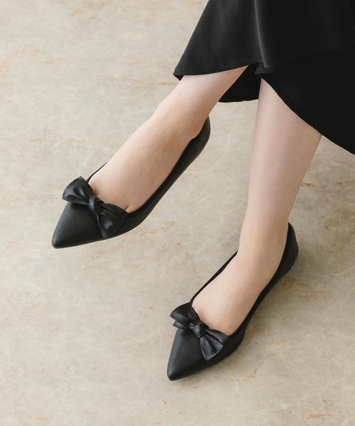 「RODE SKO」 フラットパンプス 38 ブラック レディース_画像8