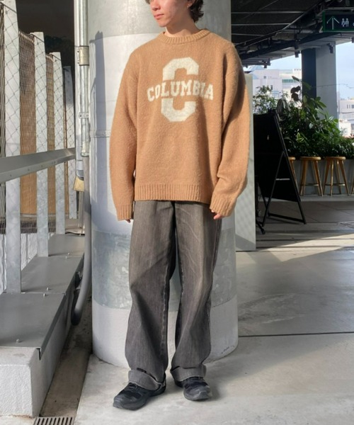 「CIAOPANIC TYPY」 長袖ニット LARGE ベージュ メンズ_画像5