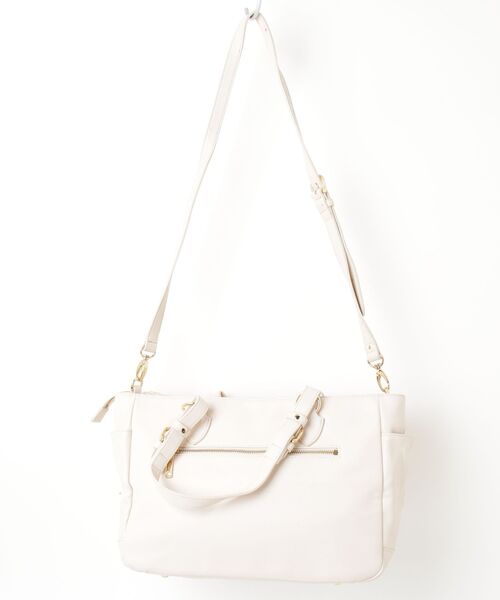 「SAMANTHAVEGA」 2WAYバッグ - ベージュ レディース_画像2