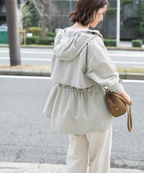 「URBAN RESEARCH DOORS」 ナイロンブルゾン MEDIUM ブラック レディースの画像