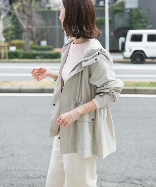 「URBAN RESEARCH DOORS」 ナイロンブルゾン MEDIUM ブラック レディースの画像