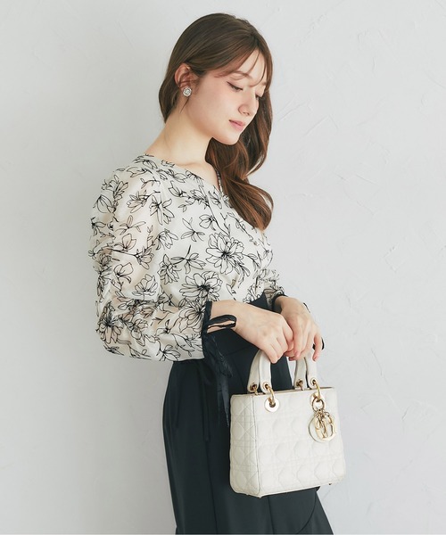 「tocco closet」 長袖ブラウス M アイボリー レディースの画像6