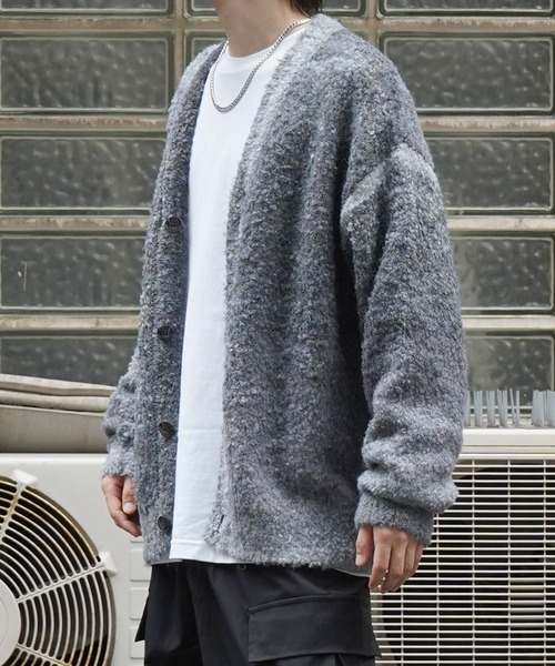 「Confirm」 ニットカーディガン L ブラック メンズ_画像5