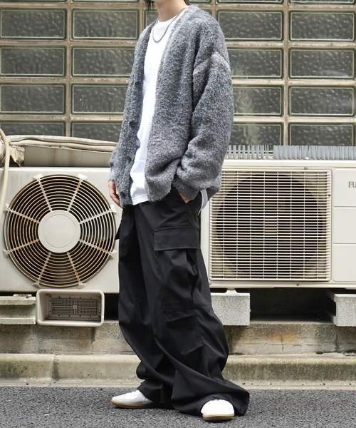 「Confirm」 ニットカーディガン L ブラック メンズ_画像6