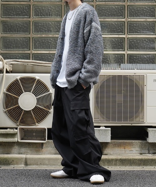 「Confirm」 ニットカーディガン L ブラック メンズ_画像7