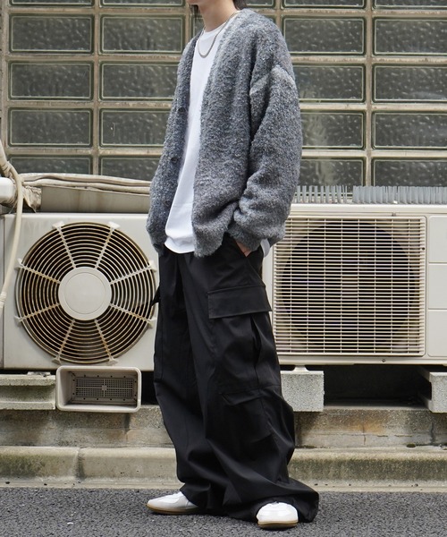 「Confirm」 ニットカーディガン L ブラック メンズ_画像8