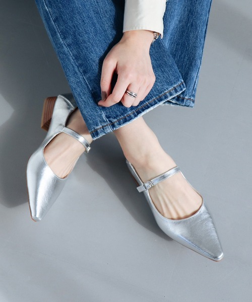 「EVOL」 パンプス 23.0cm ブラウン レディース_画像5