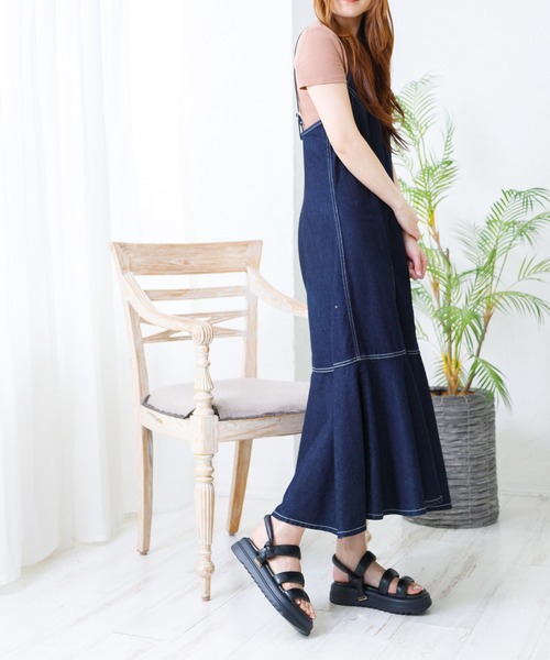 「attagirl」 フラットサンダル S グリーン レディース_画像7