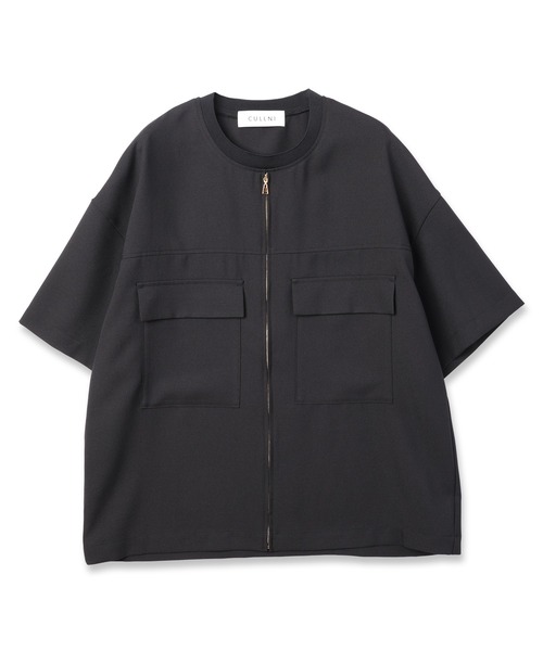 「CULLNI」 半袖Tシャツ 1 ブラック メンズ_画像3