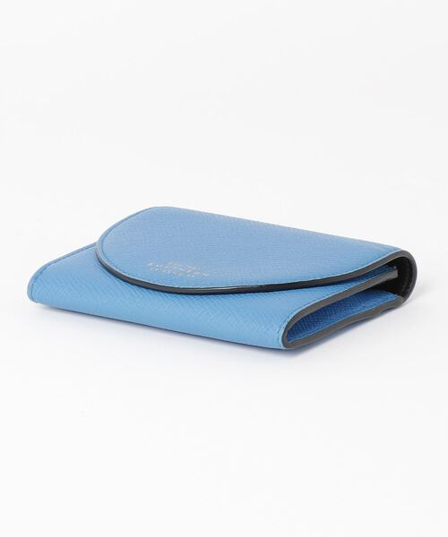 「Smythson」 財布 - ブルー レディース_画像3