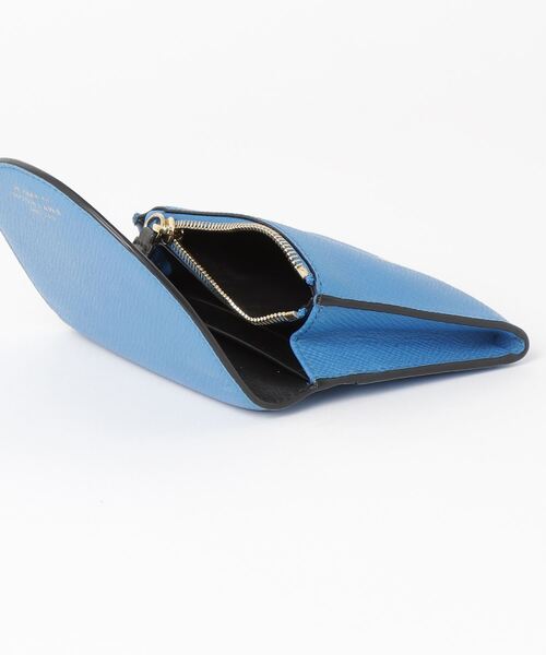 「Smythson」 財布 - ブルー レディース_画像4