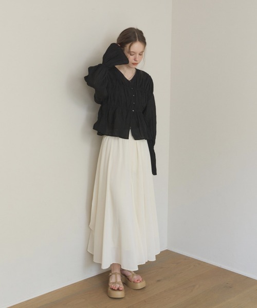 OLUN 厚底 サンダル platform strap sandal/厚底ストラップサンダル