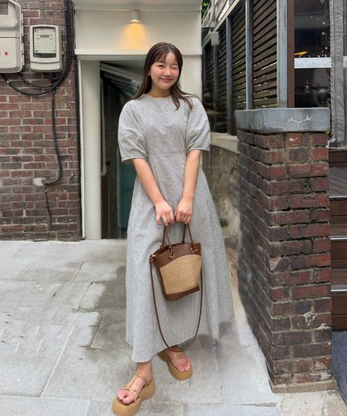 OLUN 厚底 サンダル platform strap sandal/厚底ストラップサンダル