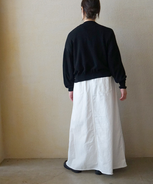 「JOURNAL STANDARD LUXE」 ニットカーディガン FREE ブルー レディース_画像7