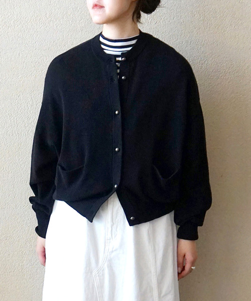 「JOURNAL STANDARD LUXE」 ニットカーディガン FREE ブルー レディース_画像8