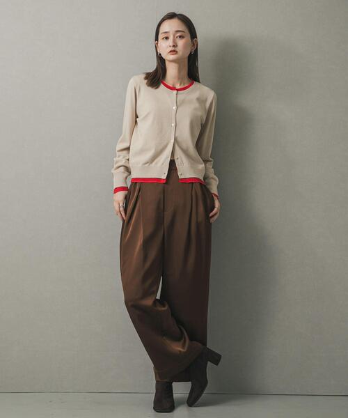 「SENSE OF PLACE by URBAN RESEARCH」 ニットカーディガン ONE ベージュ レディース_画像6