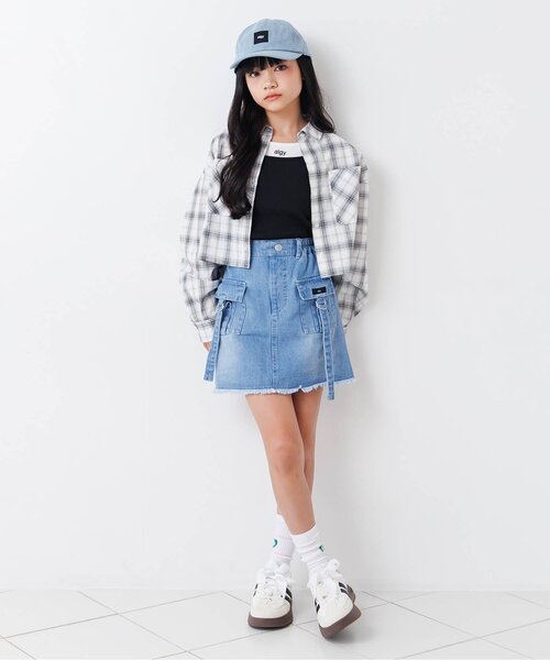 「algy」 「KIDS」長袖シャツ 150 オフホワイト キッズ_画像2