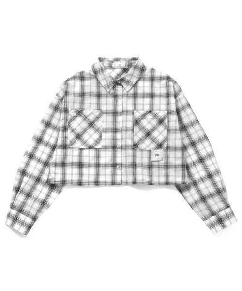 「algy」 「KIDS」長袖シャツ 150 オフホワイト キッズ_画像6