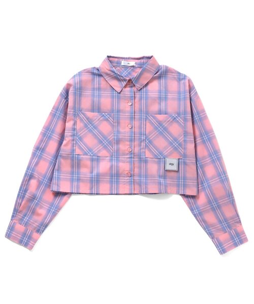 「algy」 「KIDS」長袖シャツ 150 オフホワイト キッズ_画像7