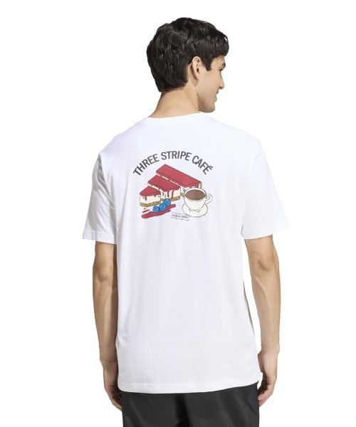 adidas（アディダス） adidas tシャツ コーヒー カフェ チーズケーキ