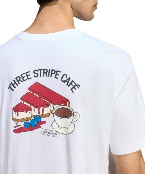 adidas（アディダス） adidas tシャツ コーヒー カフェ チーズケーキ