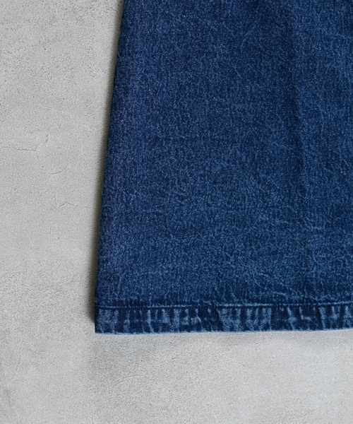 「MARKEY'S」 サロペットスカート 160cm ブルー レディース_画像5