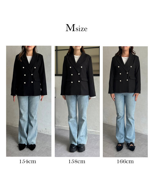 「prose verse」 ジャケット MEDIUM ブラック レディース_画像2