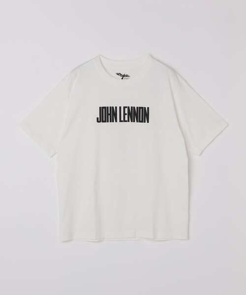 SHIPS（シップス） tシャツ WORN FREE: ジョン レノン プリント T