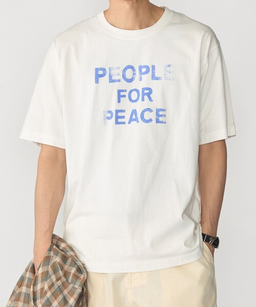 SHIPS（シップス） tシャツ WORN FREE: ジョン レノン プリント T 