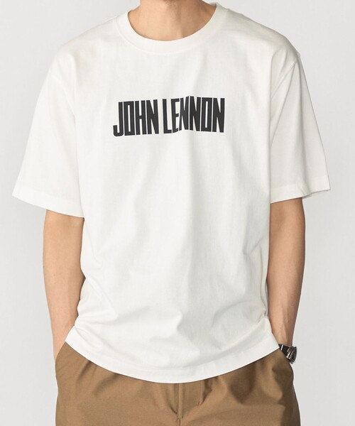 SHIPS（シップス） tシャツ WORN FREE: ジョン レノン プリント T