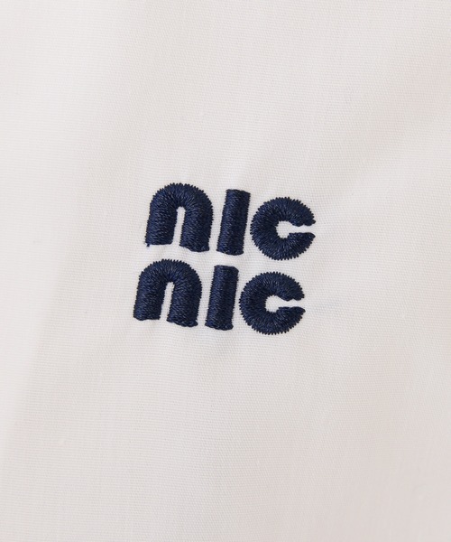「one after another NICE CLAUP」 半袖シャツ FREE ブルー レディース_画像8