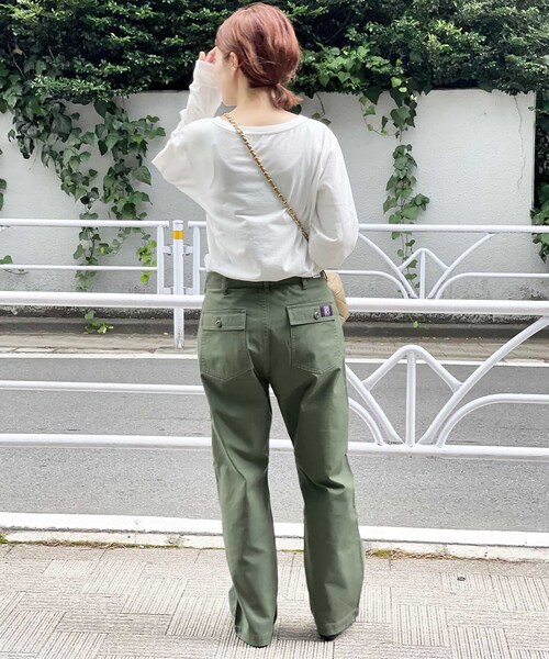 「Spick & Span」 長袖カットソー FREE ホワイト レディース_画像5
