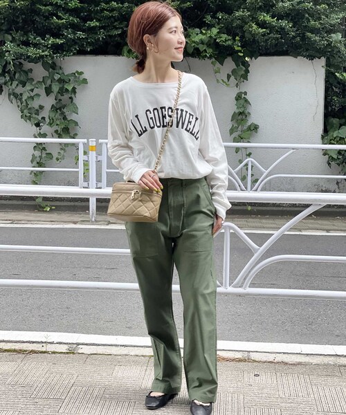 「Spick & Span」 長袖カットソー FREE ホワイト レディース_画像7