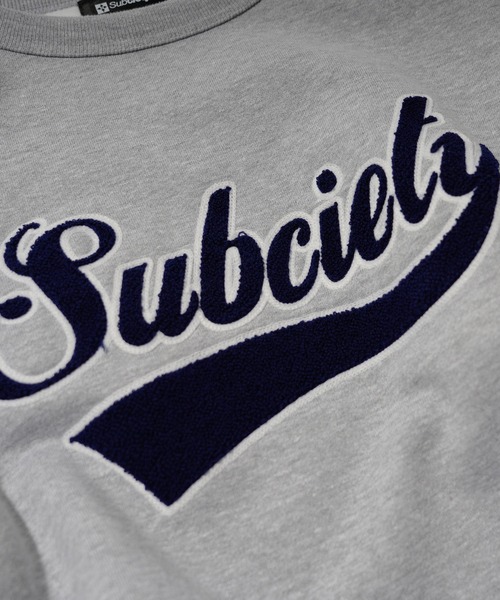 「Subciety」 長袖Tシャツ MEDIUM ベージュ メンズ_画像3