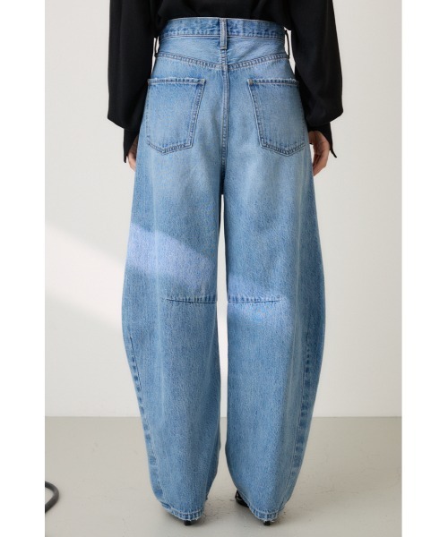 「crie conforto」 デニムパンツ SMALL ライトブルー レディース_画像7