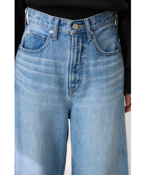 「crie conforto」 デニムパンツ SMALL ライトブルー レディース_画像8