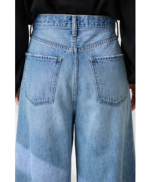 「crie conforto」 デニムパンツ SMALL ライトブルー レディース_画像9