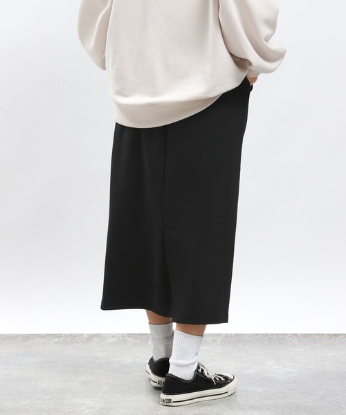 「GLOBAL WORK Smile Seed Store」 タイトスカート SMALL ネイビー レディース_画像8