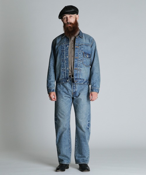 Schott N.Y.C（ショット） 「Schott」 デニムジャケット 40 ブルー系
