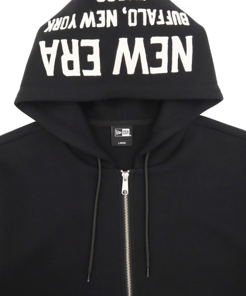 NEW ERA（ニューエラ） ジップアップパーカー X-LARGE ブラック メンズ