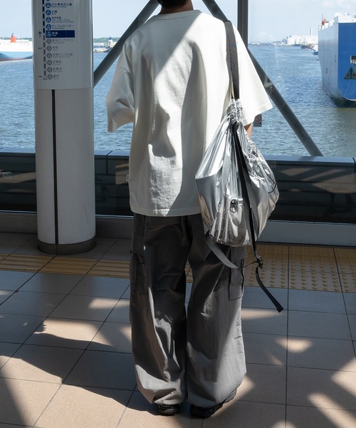 「Perushu」 カーゴパンツ SMALL グレー メンズ_画像5