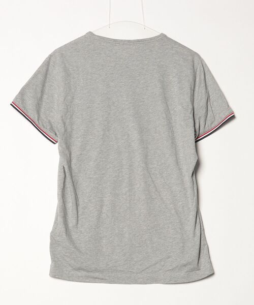 MONCLER Tシャツ　グレー　ワッペン　ロゴ　半袖　レディース MONCLER（モンクレール） 半袖Tシャツ M グレー レディース : ZOZOTOWN