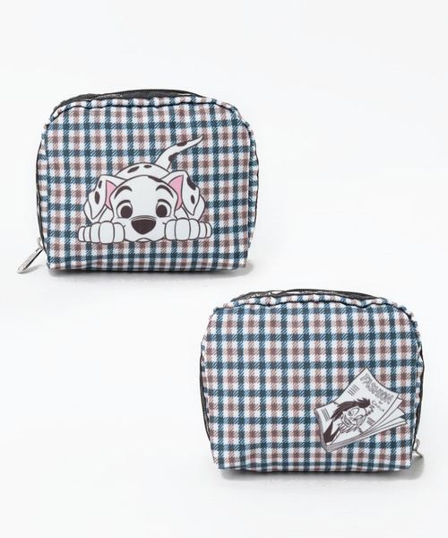 【新品】LeSportsacレスポートサック　ディズニー　パッキングポーチ LeSportsac（レスポートサック） ポーチ「Disneyコラボ」 FREE ブルー