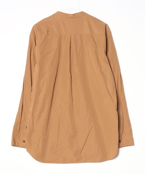 「GLOBAL WORK」 長袖ブラウス X-LARGE ブラウン レディース_画像2