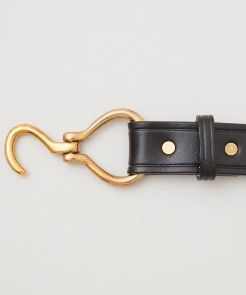 「TORY LEATHER」 ベルト 28 ブラック メンズ_画像4